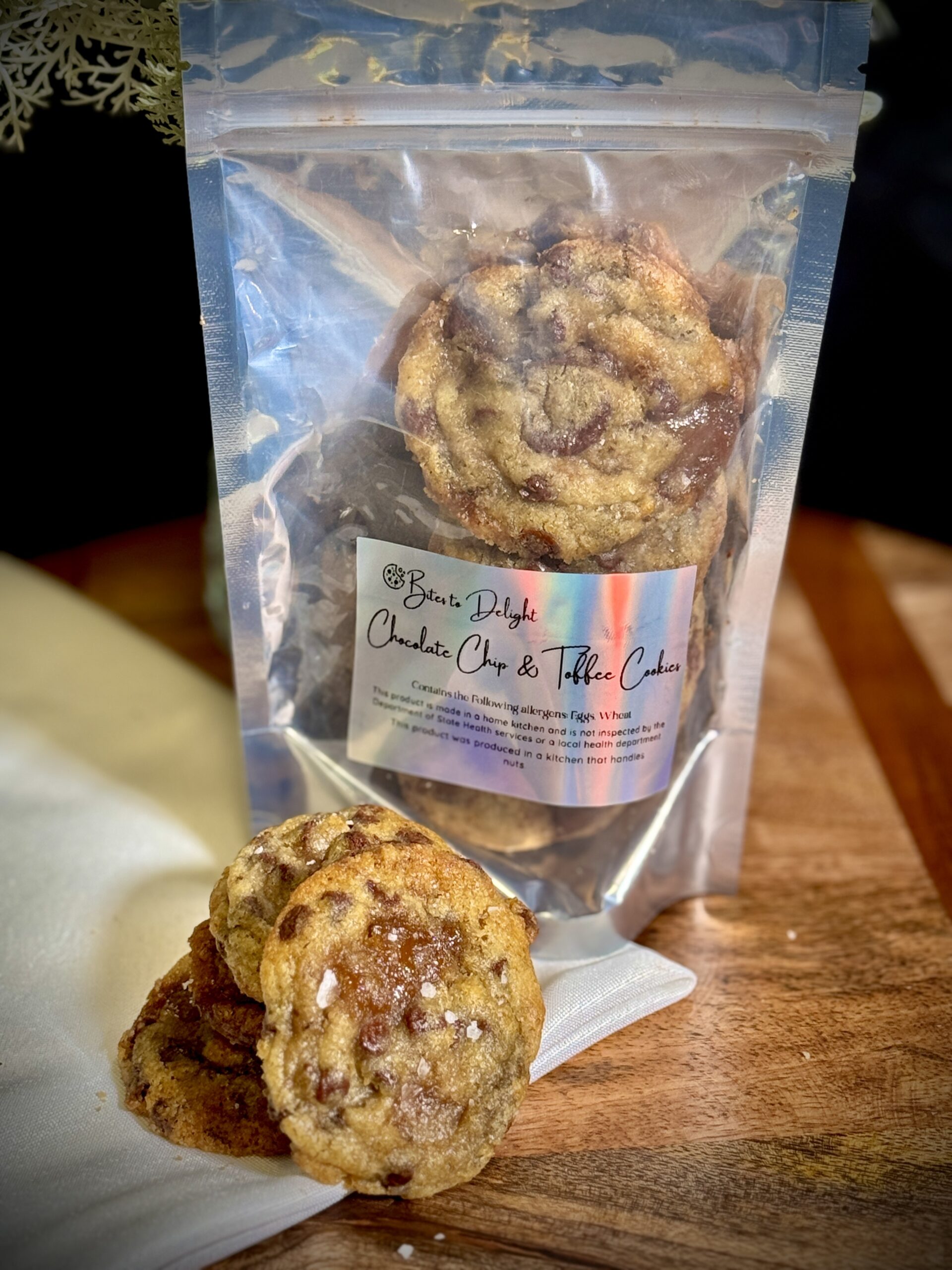 Chocolate Chip & Toffee Cookie (6 pk)